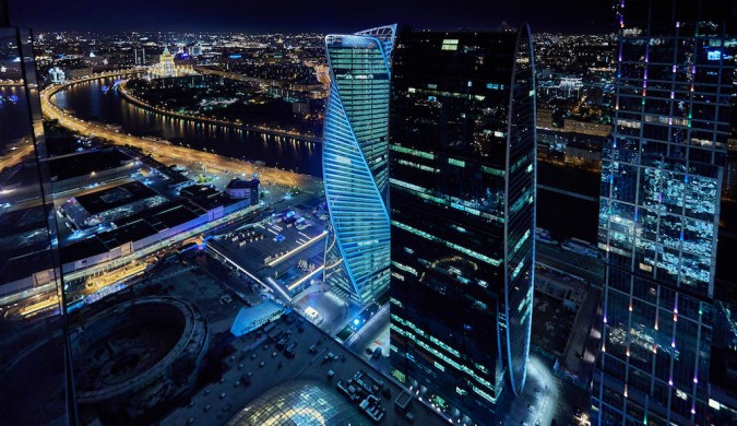 Новый год 2019 в Москва Сити на 90 этаже