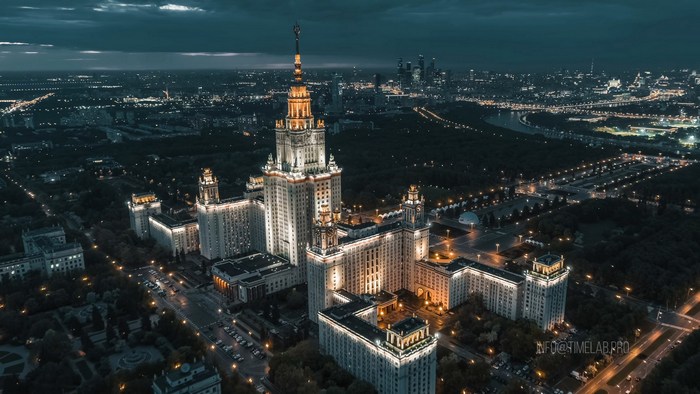 15 фото Москвы с высоты птичьего полета - снято дроном