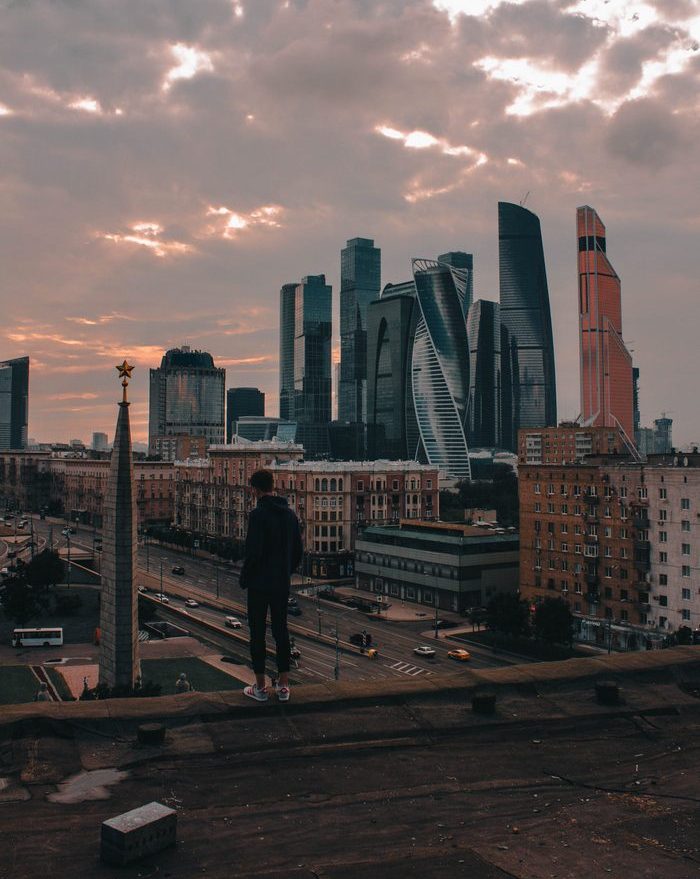 Экскурсия по крышам Москвы (круглосуточно, 30 разных крыш)