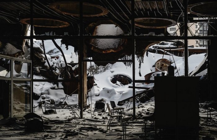 Как библиотека ИНИОН РАН выглядит после пожара?