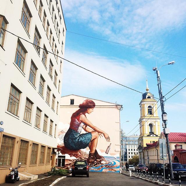 Граффити в Москве - самые интересные фотографии