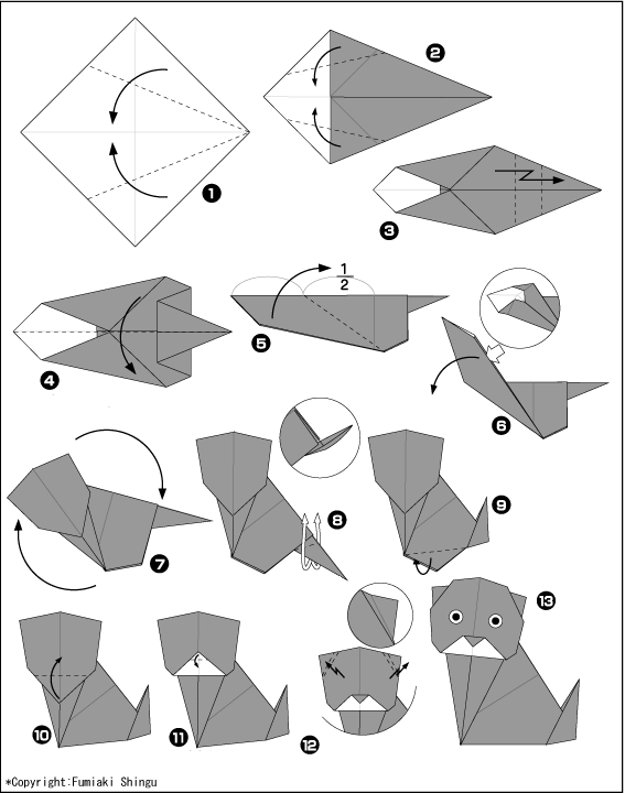 Интересные и простые оригами